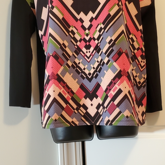 DISIGUAL by Christian Lacroix Colorful Sweater Top Size XXL - Picture 3 of 6